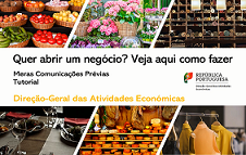 DGAE disponibiliza um novo vídeo para abrir um negócio utilizando a MCP 