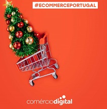 Selo #ECOMMERCEPORTUGAL; campanha de natal; comércio online português; comercio digital
