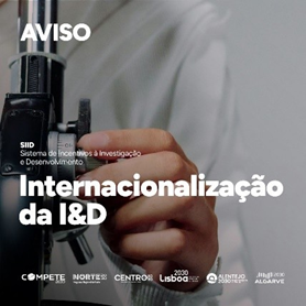 candidaturas; Internacionalização I&D; apoio PME e Small Mid Caps; linha dos fundos 