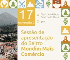 Mondim de Basto; território sustentável; Bairros Comerciais Digitais; DGAE; PRR
