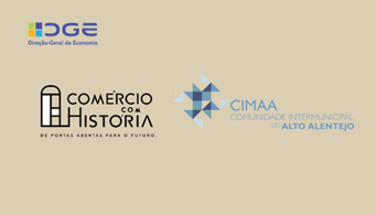 sessão apresentação Comércio com História; DGE; CIMAA; dinamizar a economia local